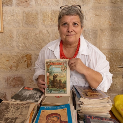 Marie-Armelle Beaulieu présente la revue Terre sainte