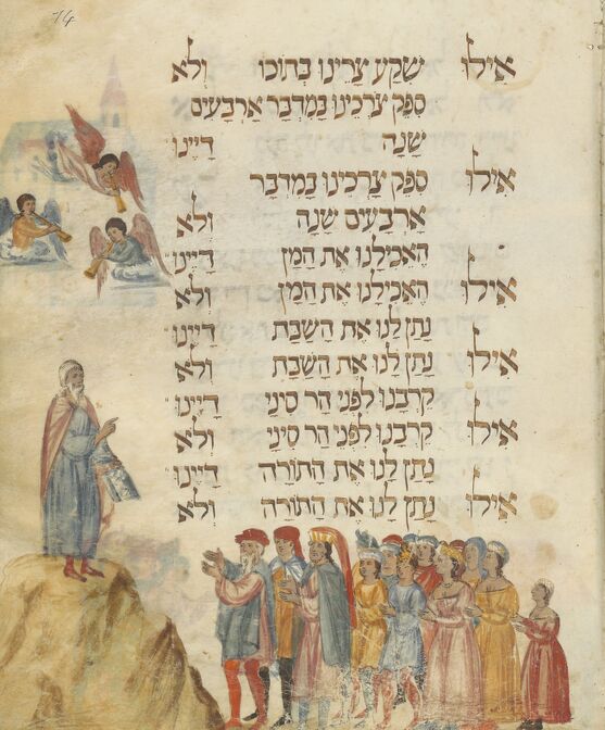 Haggadah de Pâque (hébreu)