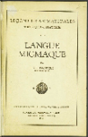 Leçons grammaticales théoriques et pratiques de la langue micmaque  1939
