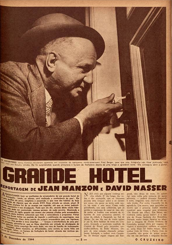 Grande hotel  O Cruzeiro edição 07. 1944