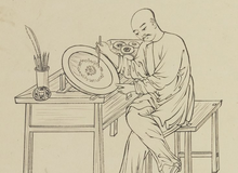 Porcelaine (12 dessins à l'encre de Chine)  1750-1800