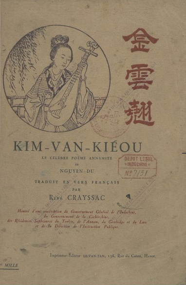 Kim-Van-Kiéou : Le célèbre poème annamite Du Nguyen. 1926 